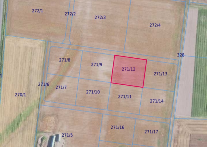 Działka| Brzyków dz 271/12 |  0,3021 ha