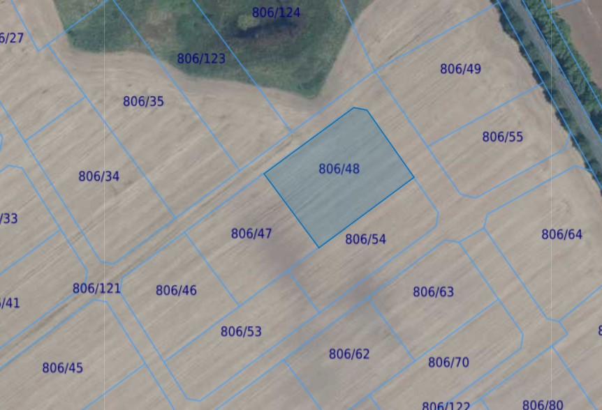Działka| Gościno dz 806/48 | 0,4035 ha