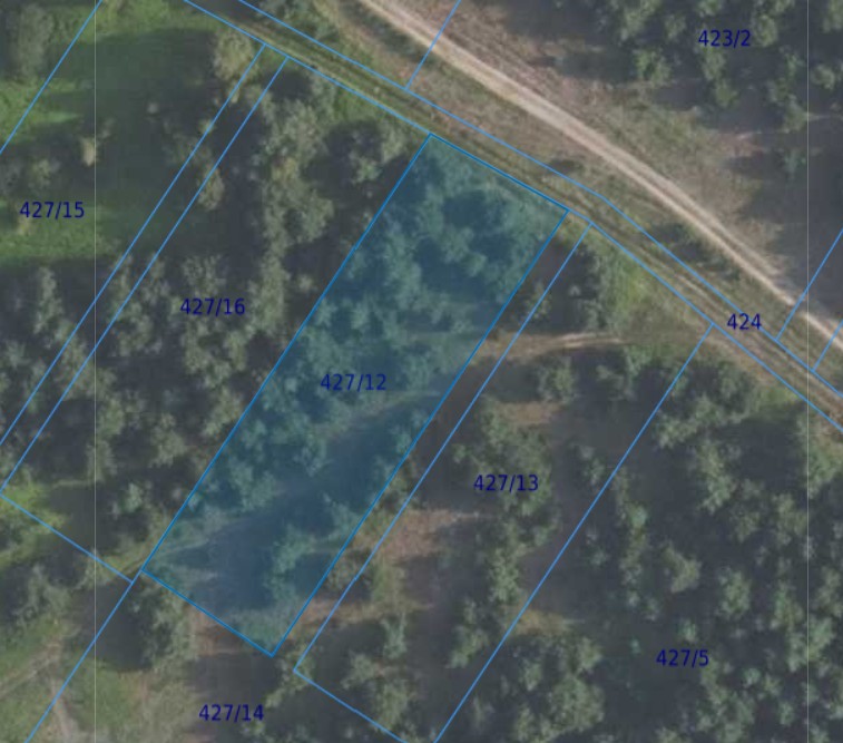Działka| Grędzina dz 427/12 | 0,3 002 ha