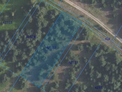 Działka| Grędzina dz 427/12 | 0,3 002 ha