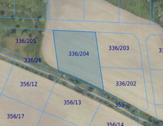 Działka| Grabowno Wielkie dz 336/204 | 0,4367 ha