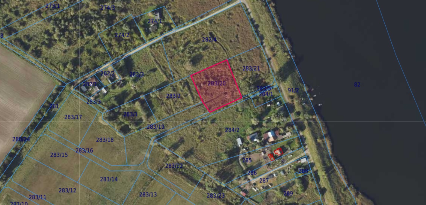 Działka | Wiślinka dz. 283/20 | 0,3100 ha