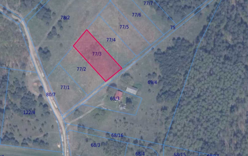 Działka | Błotnia dz. 77/3 | 0,3001 ha