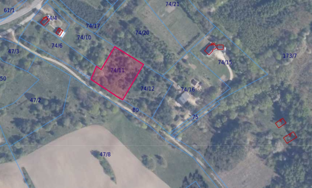 Działka | Miłowo dz. 74/11 | 0,3064 ha