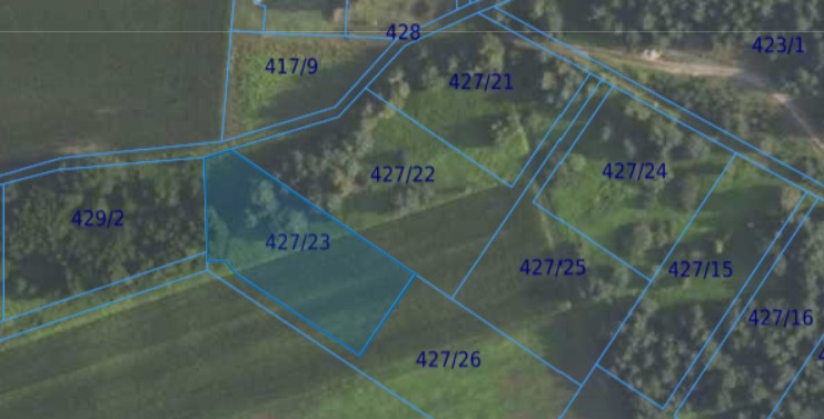 Działka| Grędzina dz 427/23 | 0,3122 ha