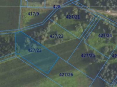 Działka| Grędzina dz 427/23 | 0,3122 ha