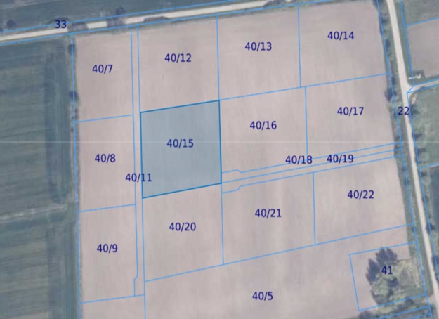 Działka | Bronowo dz 40/15 |  0,3809 ha