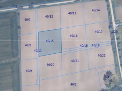 Działka | Bronowo dz 40/15 |  0,3809 ha
