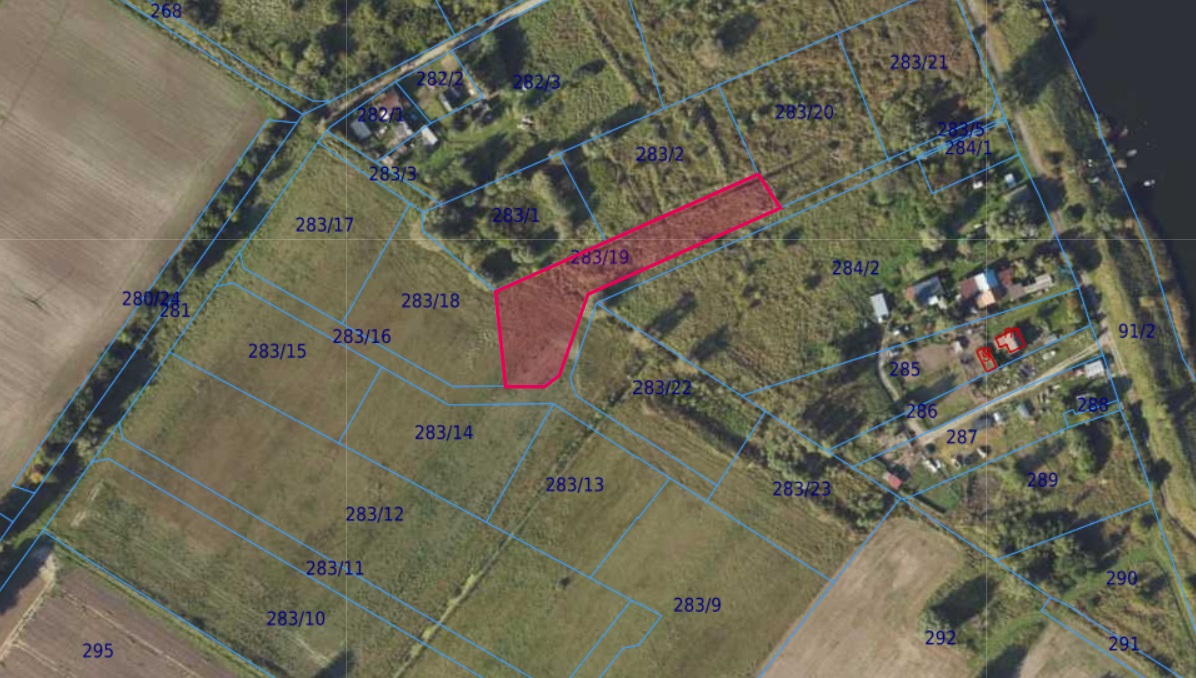 Działka | Wiślinka dz. 283/19 | 0,3003 ha