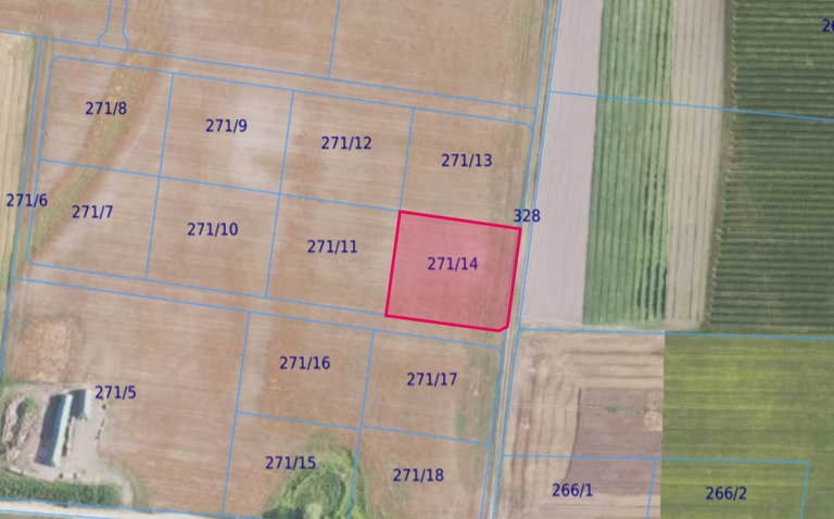 Działka| Brzyków dz 271/14 | 0,3022 ha