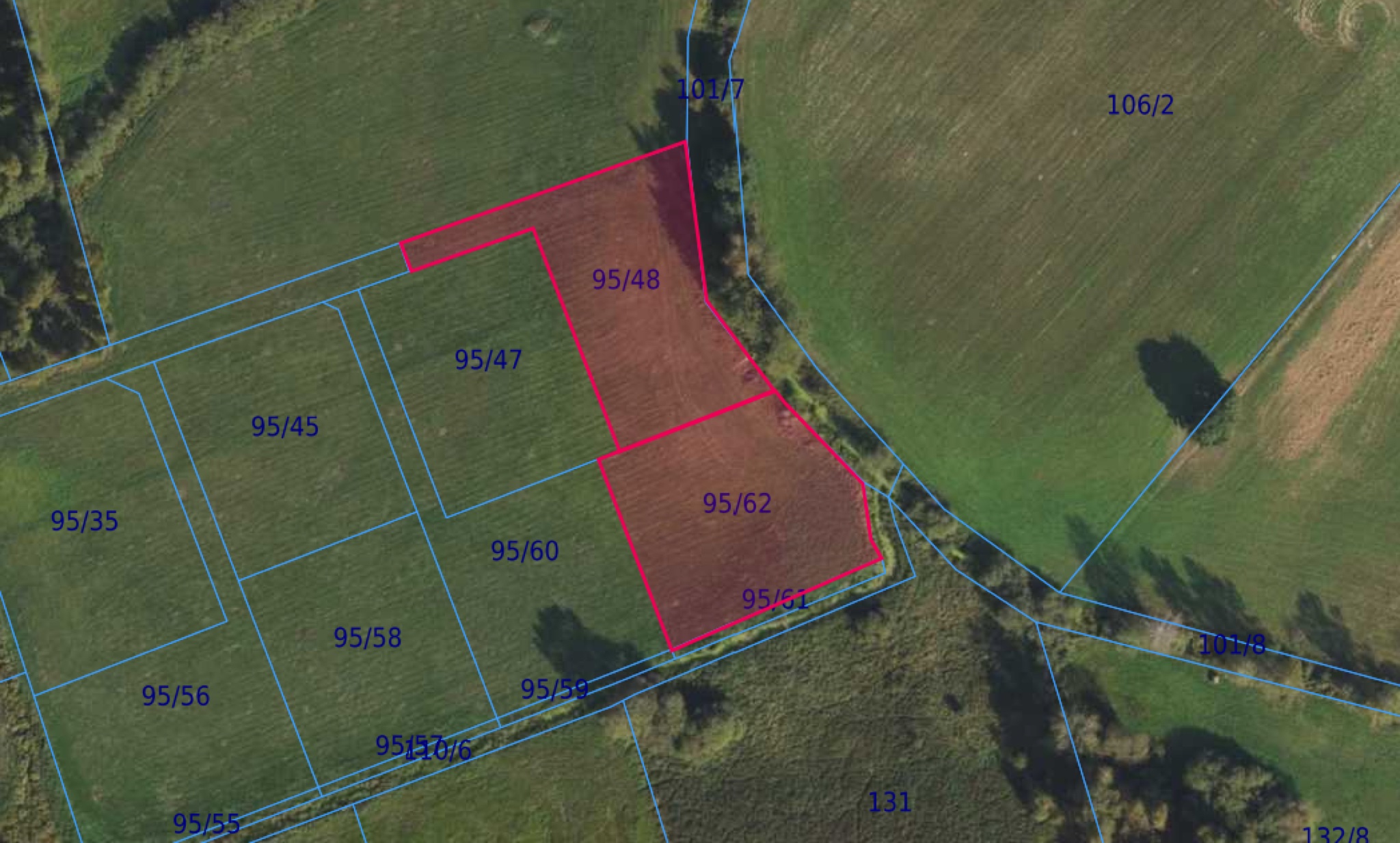 Działka | Sulmin dz. 95/48, 95/62 | 0.3483 ha
