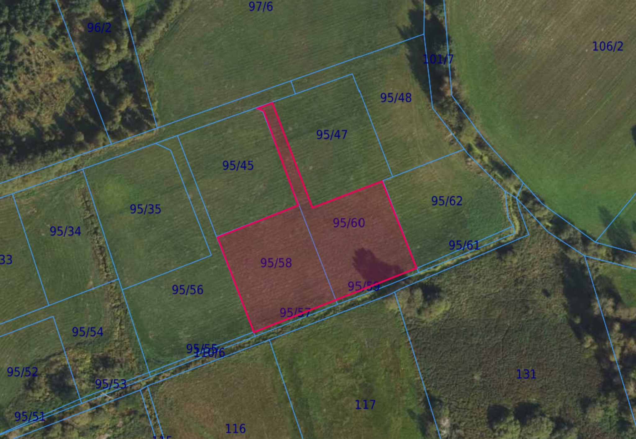 Działka | Sulmin dz. 95/58, 95/60 | 0,3425 ha