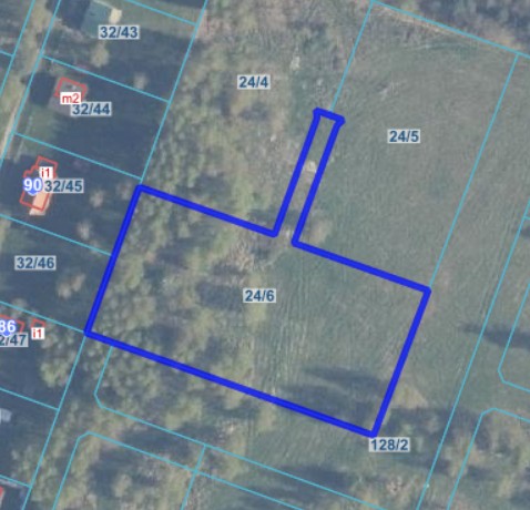 Działka | Radawka dz. 24/6 |  0,3992 ha