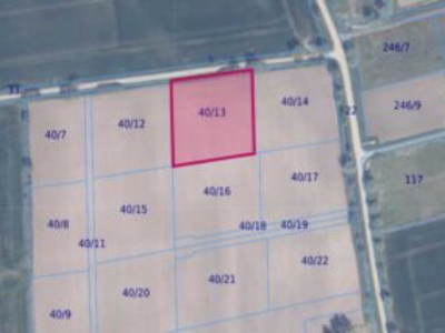 Działka | Bronowo dz 40/13 |  0,3916 ha