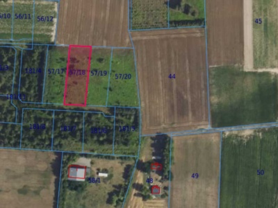 Działka | Cholewy dz. 57/18 | 0,1982 ha