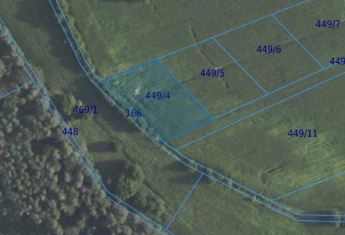 Działka| Grędzina dz 449/4 | 0,3123 ha