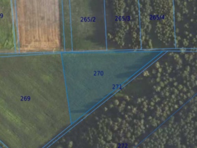 Działka| Grędzina dz 270 | 0,6400 ha