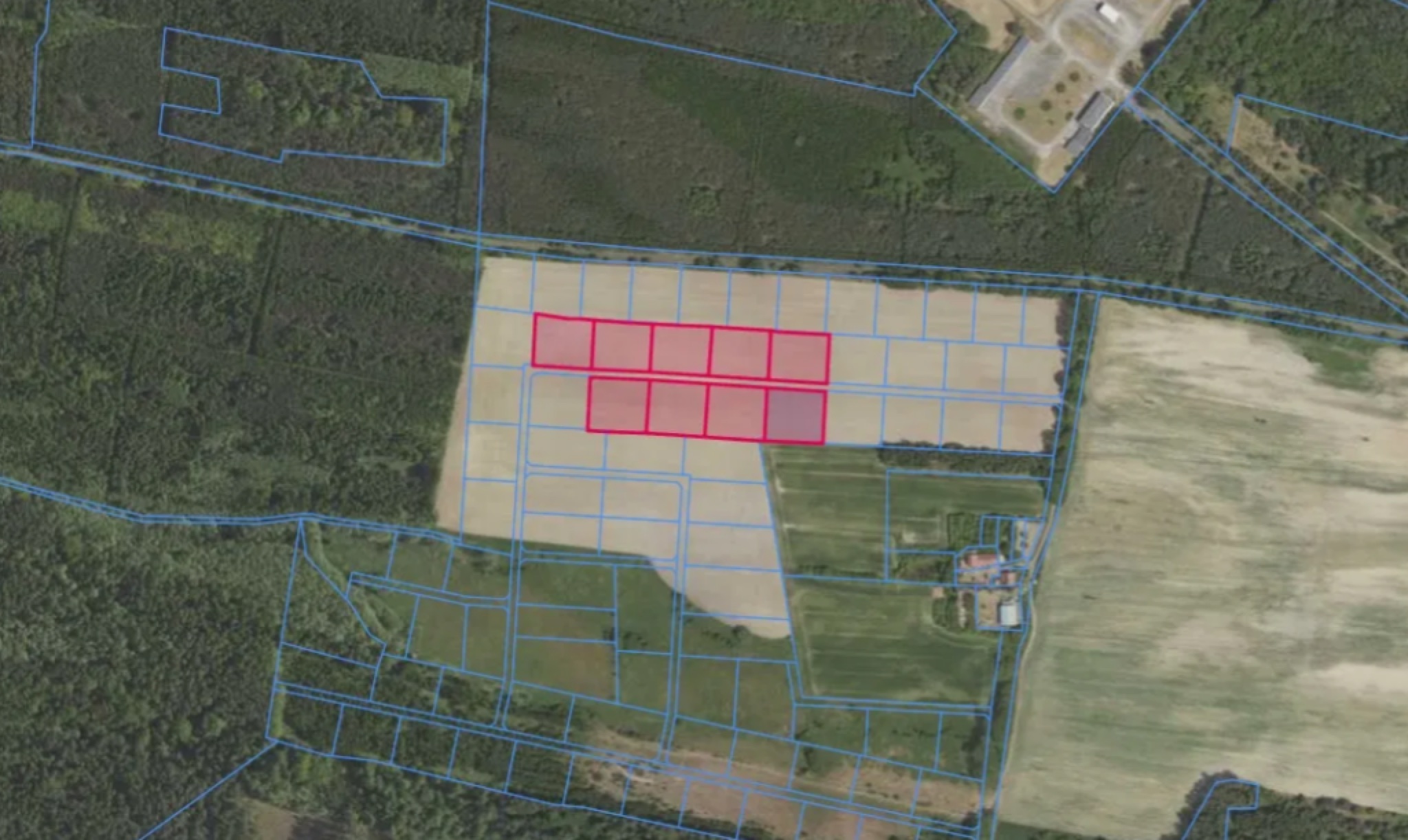 Grabowno Wielkie dz. 31/41, 31/42, 31/43, 31/44, 31/45, 31/51, 31/52, 31/53, 31/54