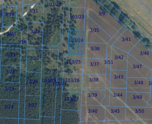 Działka| Cieszyn dz 103/24 |  0,1056 ha