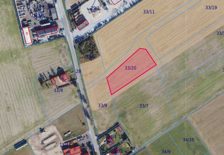 Działka | Biskupice dz. 33/20 | 0,3138 ha