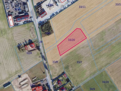 Działka | Biskupice dz. 33/20 | 0,3138 ha