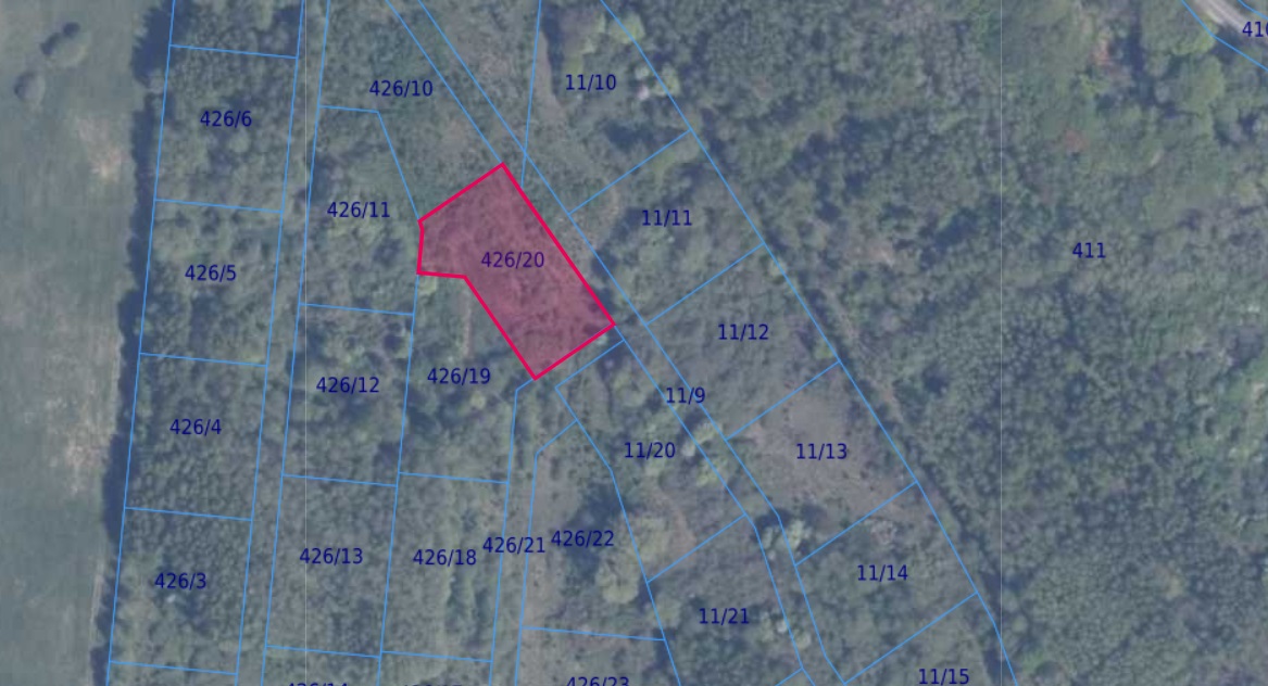 Działka | Pręgowo Górne dz. 426/20 | 0,3001 ha