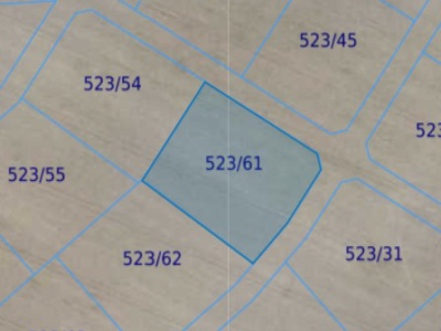 Działka | Miłoszyce dz. 523/61 | 0,3229 ha
