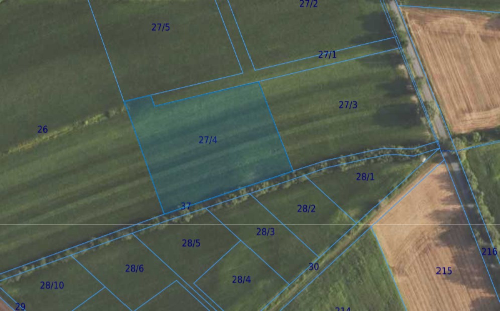 Działka| Grędzina dz 27/4 | 1,0028 ha