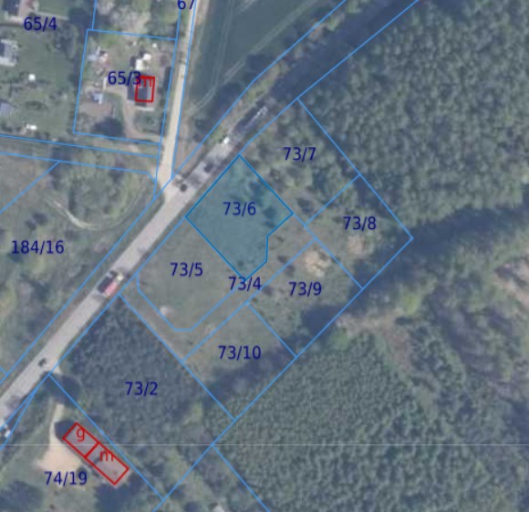 Działka | Miłowo dz. 73/6 | 0,0,1461 ha