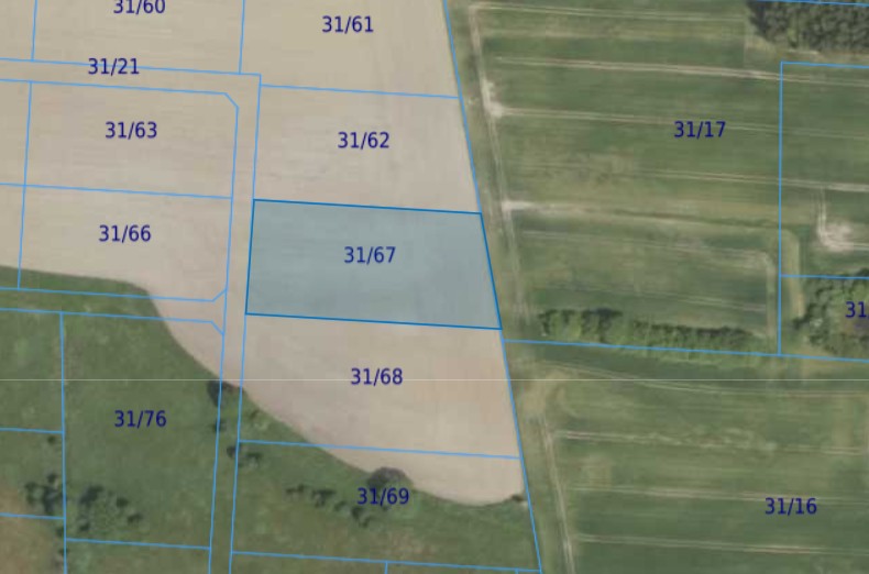 Działka| Grabowno Wielkie dz 31/67 | 0,4094 ha
