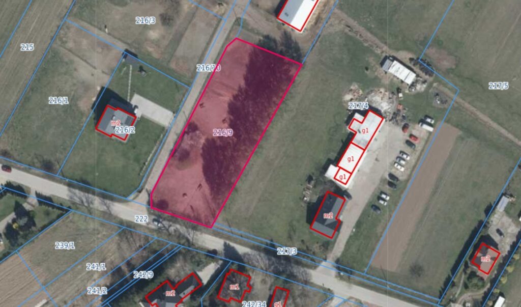 Działka | Habdzin dz. 216/9 | 0,2889 ha