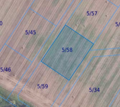 Działka | Miłocice dz. 5/58  |  0,3236 ha