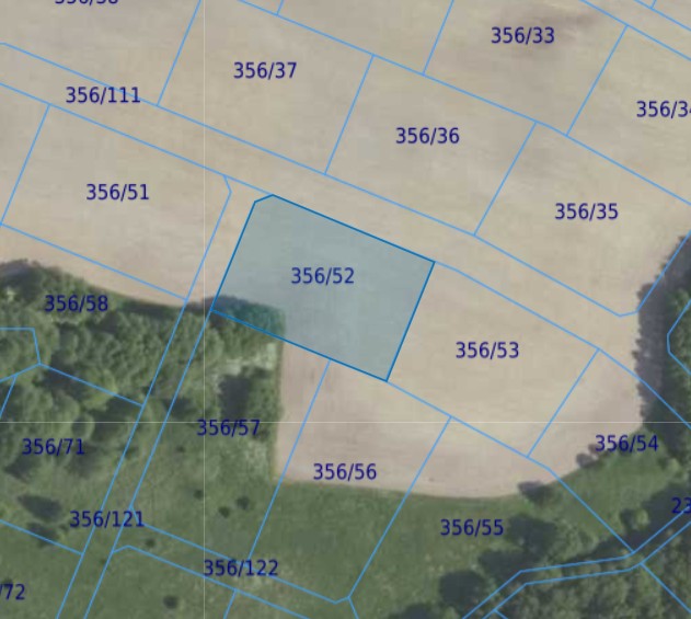 Działka| Grabowno Wielkie dz 356/52 | 0,3638 ha