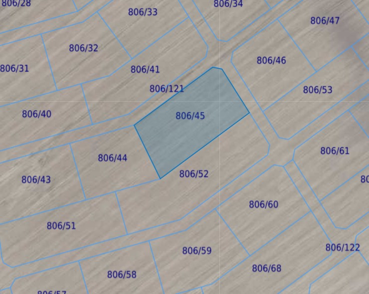 Działka| Gościno dz 806/45  | 0,4558  ha