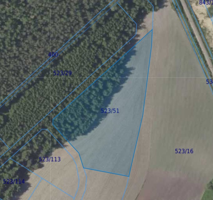 Działka | Miłoszyce dz. 523/51 | 1,3788 ha