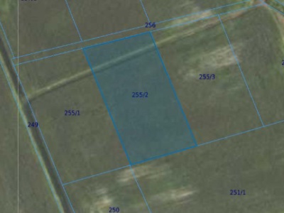 Działka| Grędzina dz 255/2 | 0,3501 ha