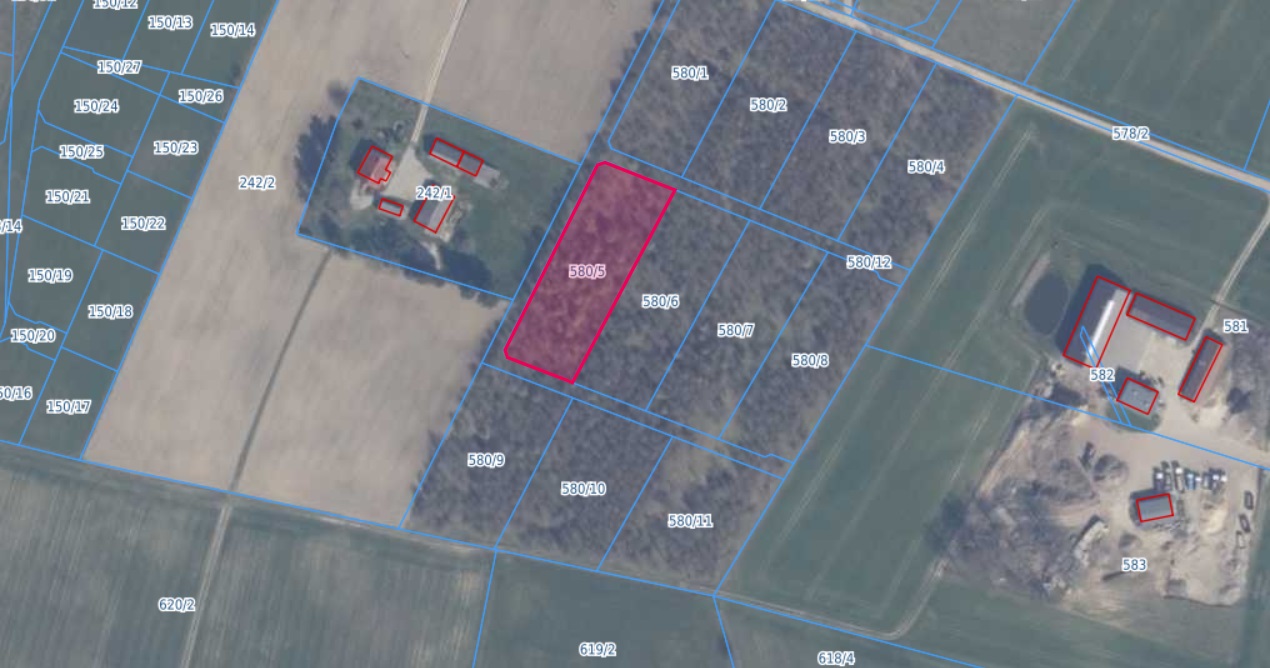 Działka | Kielno dz. 580/5 | 0,3057 ha