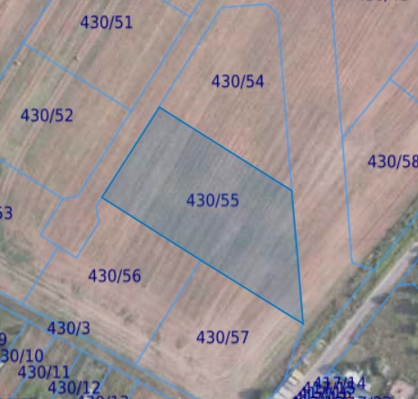 Działka | Miłocice dz. 430/55 | 0,4629 ha