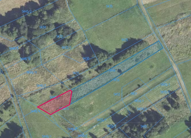 Działka | Bieńkówka dz. 5446/5 oraz 5450 stanowiące  kompleks | 0,1277 ha