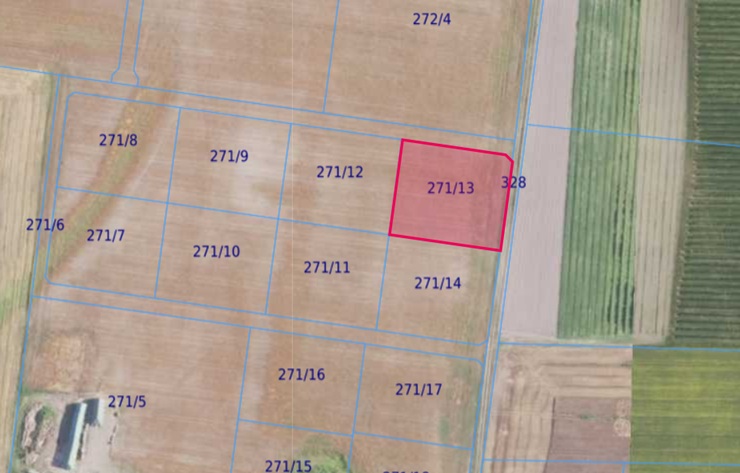 Działka| Brzyków dz 271/13 |  0,3022 ha