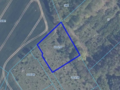 Działka | Warcz dz. 223/15 |  0,3318 ha