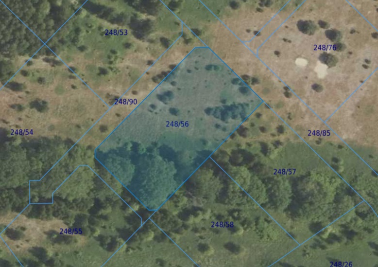 Działka| Dąbrowa dz 248/56 |  0,4021 ha