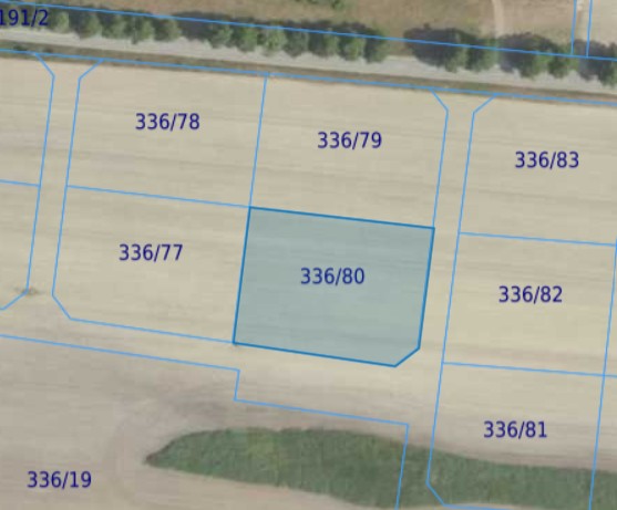 Działka| Grabowno Wielkie dz 336/80 | 0,3723 ha