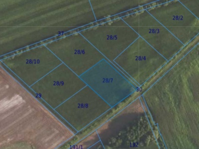 Działka| Grędzina dz 28/7 | 0,3001 ka
