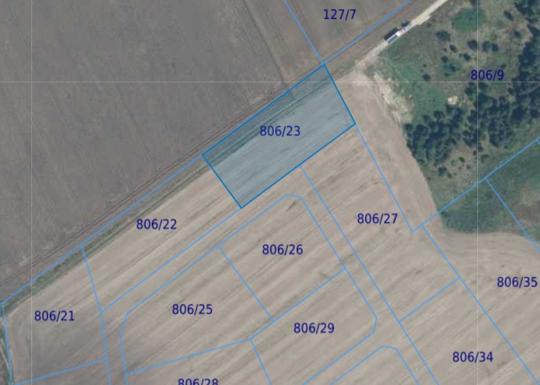 Działka| Gościno dz 806/23 | 0,3586 ha