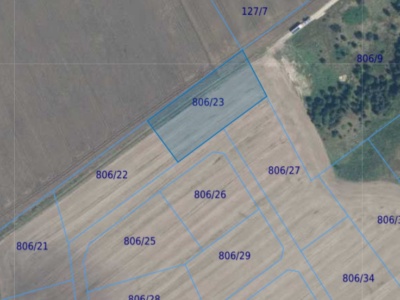 Działka| Gościno dz 806/23 | 0,3586 ha