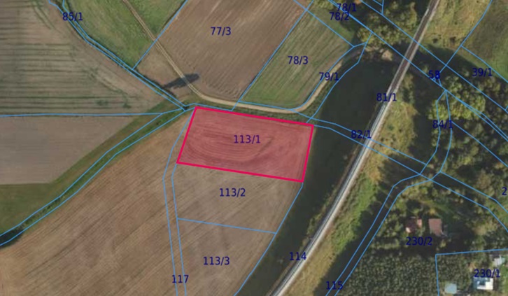 Działka | Niestępowo dz. 113/1 | 0,4030 ha