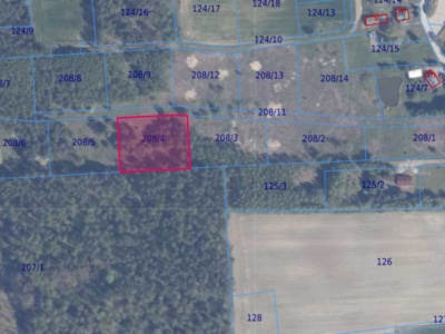 Działka | Lisewiec dz. 208/4 | 0,3001 ha