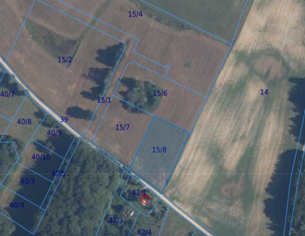 Działka| Częstocin dz 15/8 | 0,3001  ha