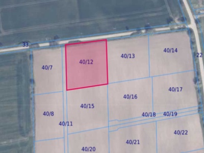 Działka | Bronowo dz 40/12 |  0,3916 ha